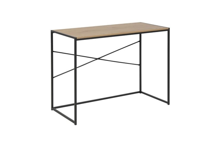 Kirjoituspöytä Seaford 100x45x75 cm Tammi/Musta - Tietokonepöytä
 - Kirjoituspöytä