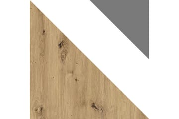 Kirjoituspöytä Staton 120 cm - Luonnonväri/Valkoinen/Harmaa - Huonekalut - Pöytä & ruokailuryhmä - Työpöytä
 - Tietokonepöytä
