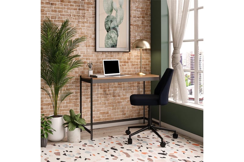 Kirjoituspöytä Tallulah - Harmaa - Huonekalut - Pöytä & ruokailuryhmä - Työpöytä - Kirjoituspöytä