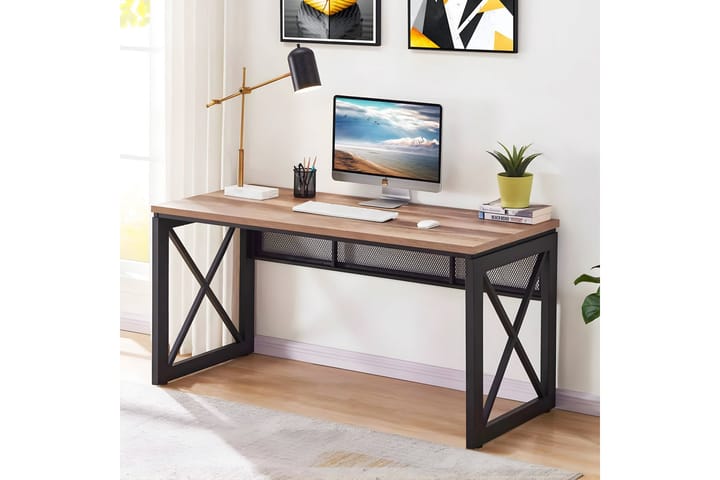 Kirjoituspöyt�ä Tamiami 120 cm - Ruskea/Musta - Tietokonepöytä
 - Kirjoituspöytä