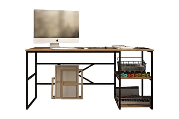 Kirjoituspöytä Vogue 160x75x160 cm Säilytyksellä - Vihreä - Huonekalut - Pöytä & ruokailuryhmä - Työpöytä - Kirjoituspöytä