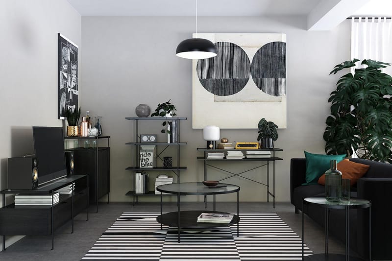 Kirjoituspöytä Wainright - Musta - Huonekalut - Pöytä & ruokailuryhmä - Työpöytä - Kirjoituspöytä