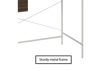 Kirjoituspöytä Webster 107 cm Säilytys Laatikko Pähkinänrusk - Novogratz - Huonekalut - Pöytä & ruokailuryhmä - Työpöytä - Kirjoituspöytä