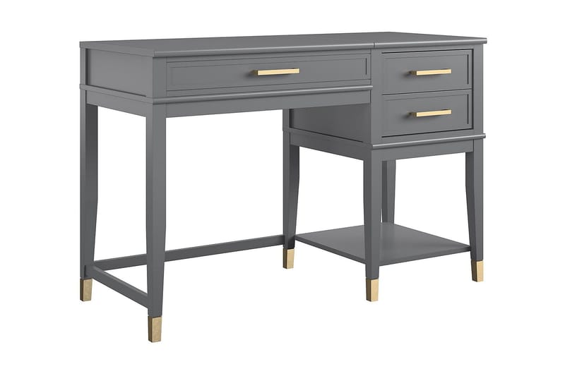 Kirjoituspöytä Westerleigh Korkeussäätö 116cm säilytys laati - CosmoLiving - Huonekalut - Pöytä & ruokailuryhmä - Työpöytä - Kirjoituspöytä