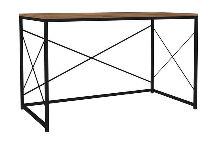 Kirjoituspöytä Workum 121x72x121 cm - Ruskea - Tietokonepöytä
 - Kirjoituspöytä