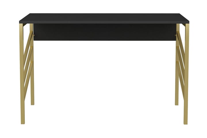 Kirjoituspöytä Yepan 60x74,8x120 cm - Kulta/Antrasiitti - Tietokonepöytä
 - Kirjoituspöytä