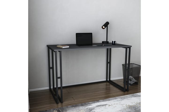 Kirjoituspöytä Yepan 60x74,8x120 cm - Musta/Antrasiitti - Tietokonepöytä
 - Kirjoituspöytä