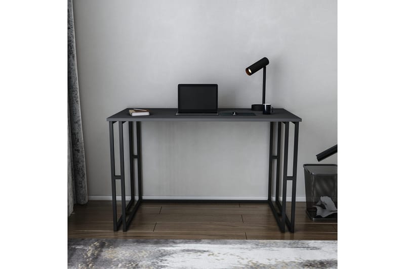 Kirjoituspöytä Yepan 60x74,8x120 cm - Musta/Antrasiitti - Huonekalut - Pöytä & ruokailuryhmä - Työpöytä - Kirjoituspöytä