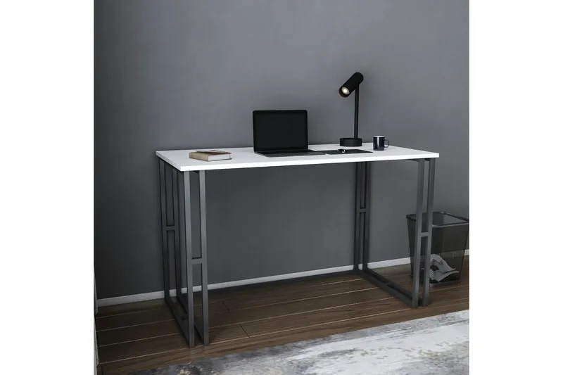 Kirjoituspöytä Yepan 60x74,8x120 cm - Musta/Valkoinen - Huonekalut - Pöytä & ruokailuryhmä - Työpöytä - Kirjoituspöytä