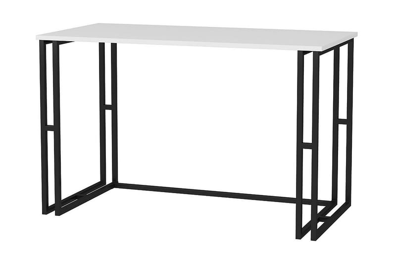 Kirjoituspöytä Yepan 60x74,8x120 cm - Musta/Valkoinen - Huonekalut - Pöytä & ruokailuryhmä - Työpöytä
 - Kirjoituspöytä