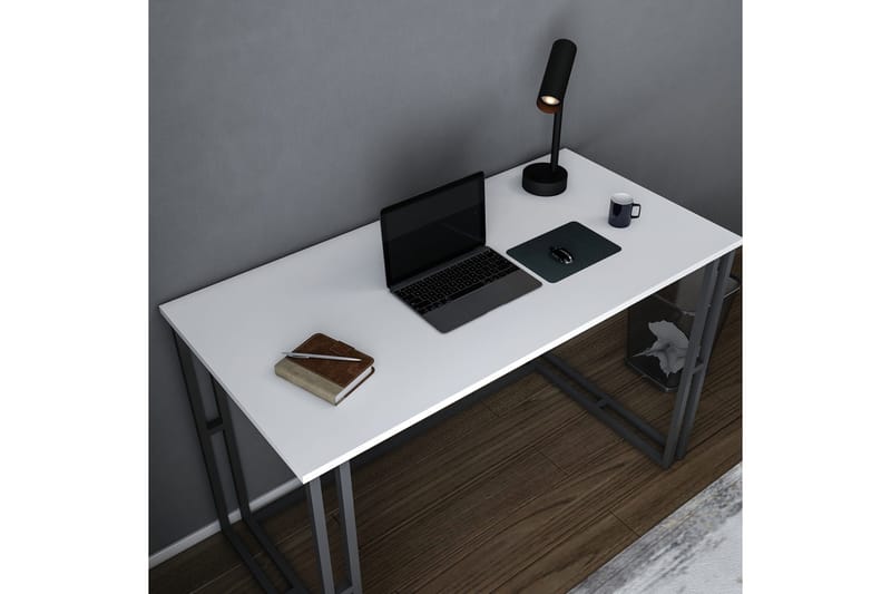 Kirjoituspöytä Yepan 60x74,8x120 cm - Musta/Valkoinen - Huonekalut - Pöytä & ruokailuryhmä - Työpöytä - Kirjoituspöytä