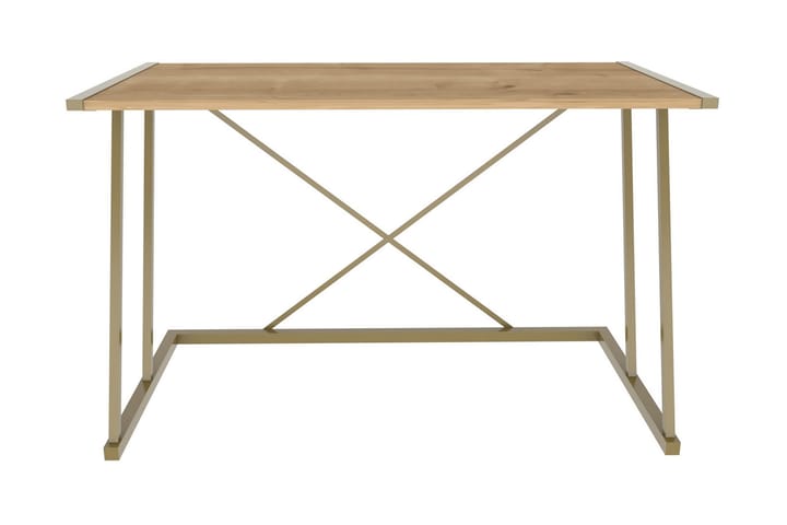 Kirjoituspöytä Yepan 60x75x114 cm - Kulta/Ruskea - Tietokonepöytä
 - Kirjoituspöytä