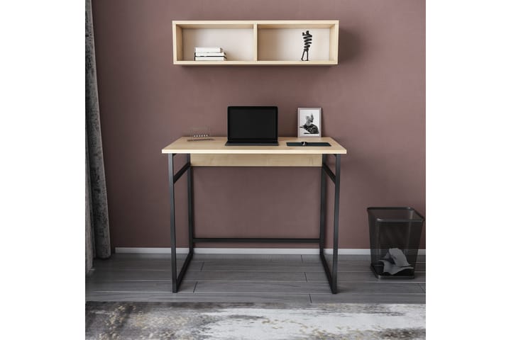 Kirjoituspöytä Yepan 60x75x90 cm - Musta - Kirjoituspöytä - Tietokonepöytä