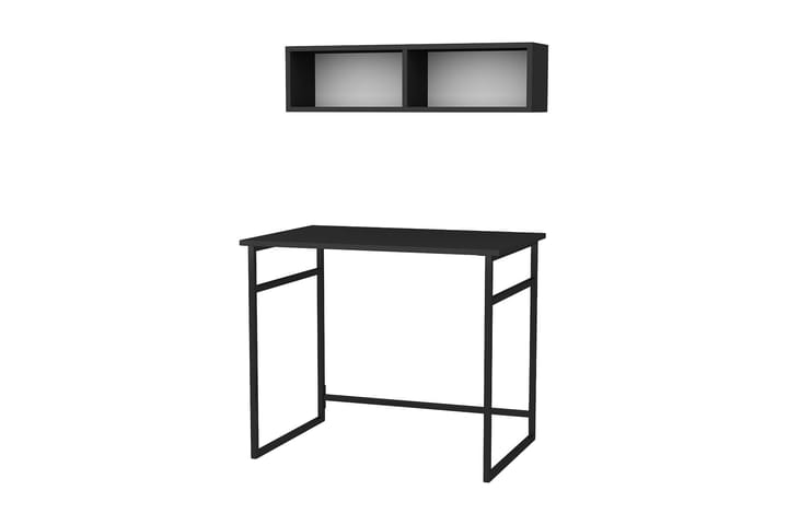 Kirjoituspöytä Yepan 60x75x90 cm - Musta/Antrasiitti - Tietokonepöytä
 - Kirjoituspöytä