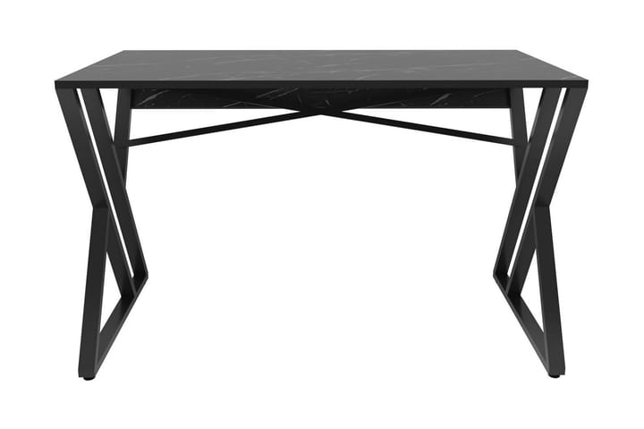 Kirjoituspöytä Zakkum 60x75x120 cm - Musta - Tietokonepöytä
 - Kirjoituspöytä