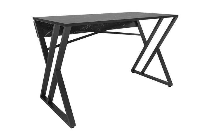 Kirjoituspöytä Zakkum 60x75x120 cm - Musta - Tietokonepöytä
 - Kirjoituspöytä