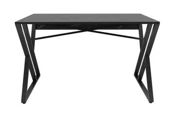 Kirjoituspöytä Zakkum 60x75x120 cm - Musta - Huonekalut - Pöytä & ruokailuryhmä - Työpöytä - Kirjoituspöytä