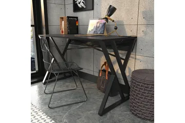 Kirjoituspöytä Zakkum 60x75x120 cm - Musta - Huonekalut - Pöytä & ruokailuryhmä - Työpöytä - Kirjoituspöytä