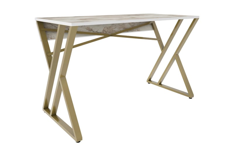 Kirjoituspöytä Zakkum 60x75x120 cm - Valkoinen - Huonekalut - Pöytä & ruokailuryhmä - Työpöytä
 - Kirjoituspöytä