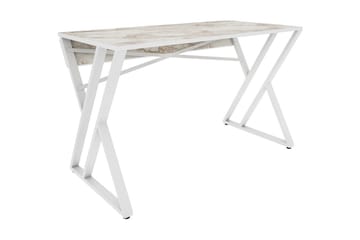 Kirjoituspöytä Zakkum 60x75x120 cm - Valkoinen - Huonekalut - Pöytä & ruokailuryhmä - Työpöytä - Kirjoituspöytä