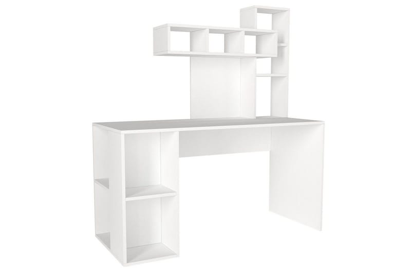 Kirjoituspöytä Koralli Valkoinen, Kulta/Valkoinen