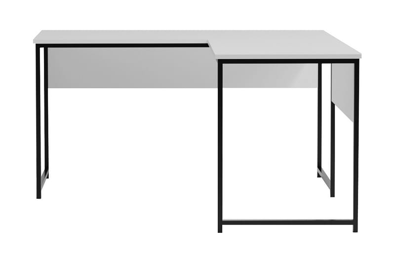 Kulmakirjoituspöytä Tasarima 160 cm - Valkoinen/Musta - Kulmakirjoituspöytä