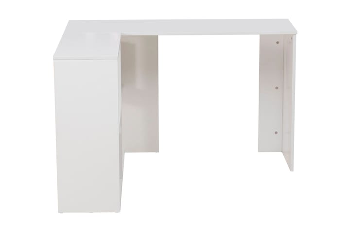 Kulmakirjoituspöytä Valvoline 119 cm - Musta/Valkoinen - Kulmakirjoituspöyt�ä