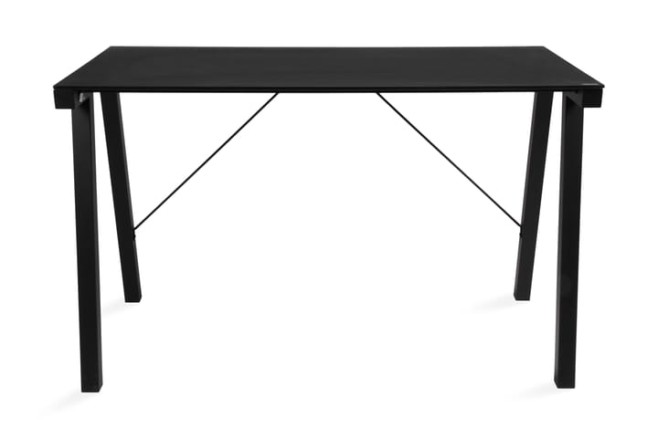 Kirjoituspöytä Laursen 125 cm - Musta - Kirjoituspöytä - Tietokonepöytä