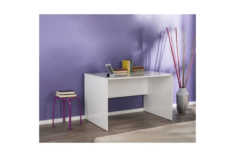 Kirjoituspöytä Matulca Valkoinen - Valkoinen - Huonekalut - Pöytä & ruokailuryhmä - Työpöytä - Tietokonepöytä