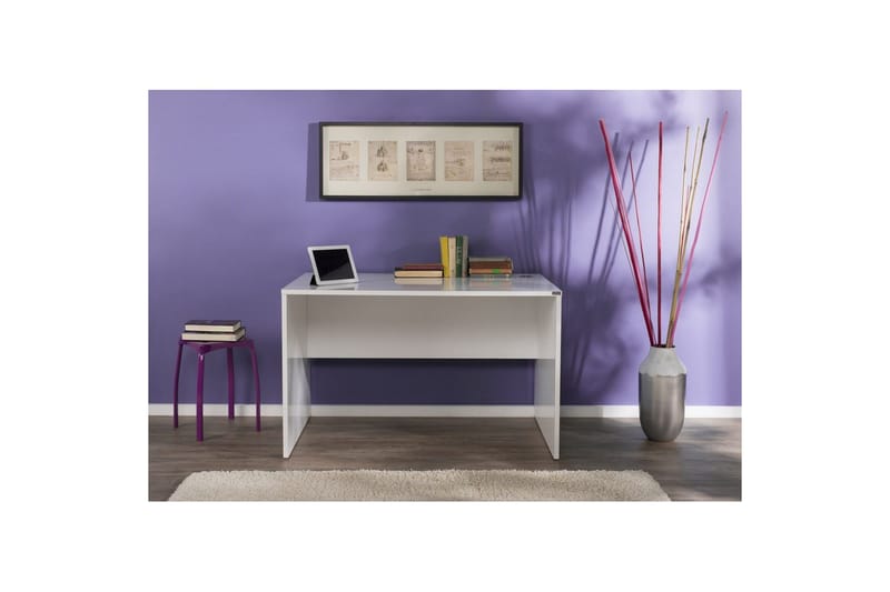 Kirjoituspöytä Matulca Valkoinen - Valkoinen - Huonekalut - Pöytä & ruokailuryhmä - Työpöytä - Tietokonepöytä