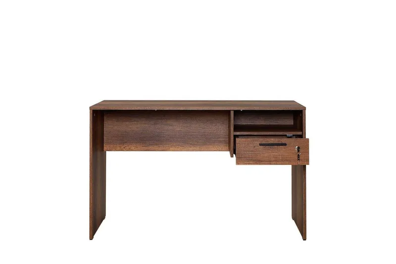 Kirjoituspöytä Matulca Pähkinäpuu - Pähkinäpuu - Huonekalut - Pöytä & ruokailuryhmä - Työpöytä - Tietokonepöytä