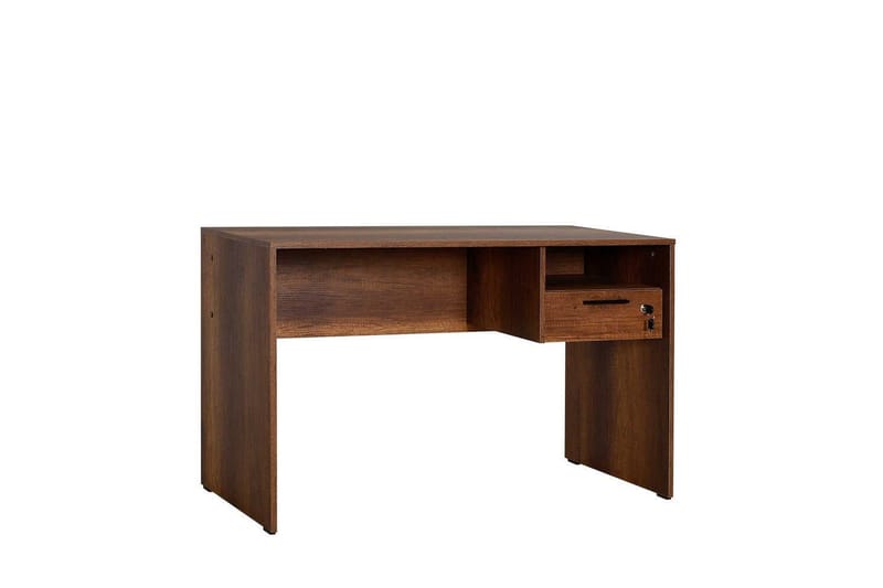 Kirjoituspöytä Matulca Pähkinäpuu - Pähkinäpuu - Huonekalut - Pöytä & ruokailuryhmä - Työpöytä - Tietokonepöytä
