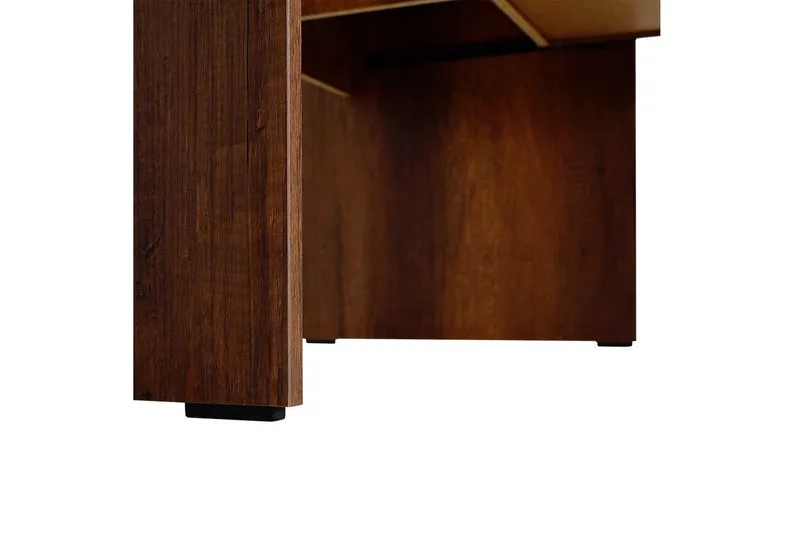 Kirjoituspöytä Matulca Pähkinäpuu - Pähkinäpuu - Huonekalut - Pöytä & ruokailuryhmä - Työpöytä - Tietokonepöytä