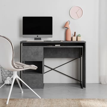 Menora Kirjoituspöytä 110 cm - Retro Grey - Huonekalut - Pöytä & ruokailuryhmä - Työpöytä - Kirjoituspöytä - Kulmakirjoituspöytä