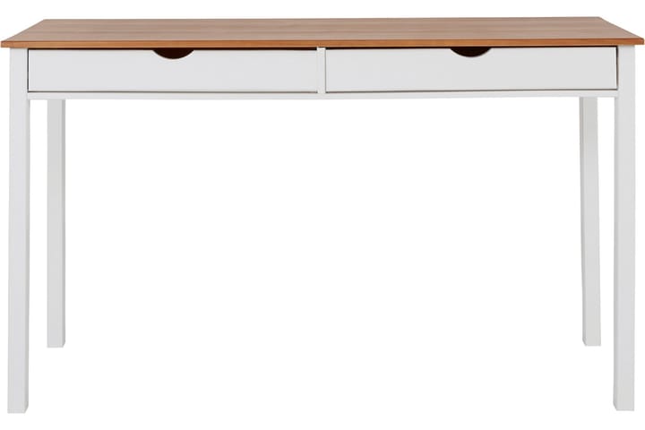 Kirjoituspöytä Mithiki 140 cm - Valkoinen - Tietokonepöytä
 - Kirjoituspöytä