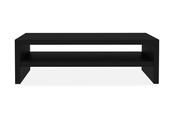 Näyttökoroke musta 42x24x13 cm lastulevy - Musta - Tietokonepöytä
 - Kirjoituspöytä