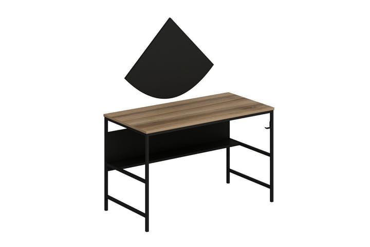 Kirjoituspöytä Nafe 120 cm - Ruskea - Tietokonepöytä
 - Kirjoituspöytä