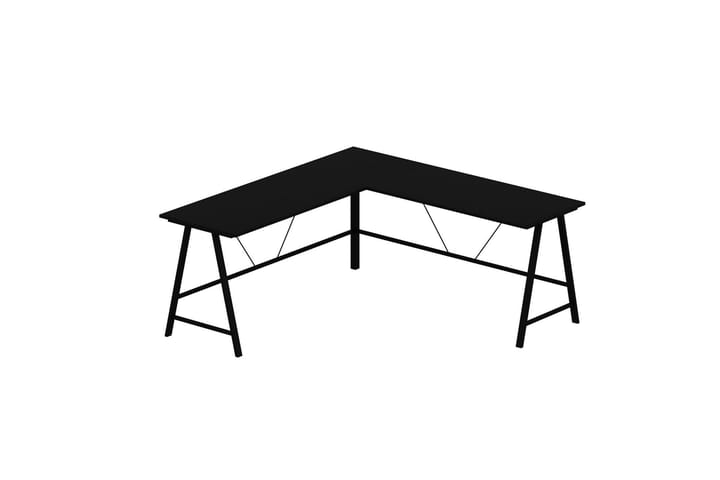 Kirjoituspöytä Nagender 180 cm - Musta - Tietokonepöytä
 - Kirjoituspöytä