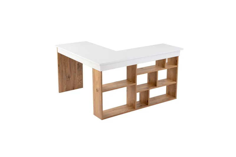 Kirjoituspöytä Regar Valkoinen Atlantic Pine, Valkoinen Atlantic Pine