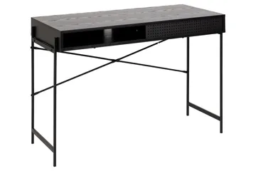 Kirjoituspöytä Ricketts 110x110 cm - Musta - Huonekalut - Pöytä & ruokailuryhmä - Työpöytä - Tietokonepöytä