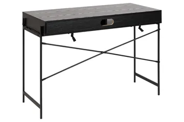 Kirjoituspöytä Ricketts 110x110 cm - Musta - Huonekalut - Pöytä & ruokailuryhmä - Työpöytä - Tietokonepöytä