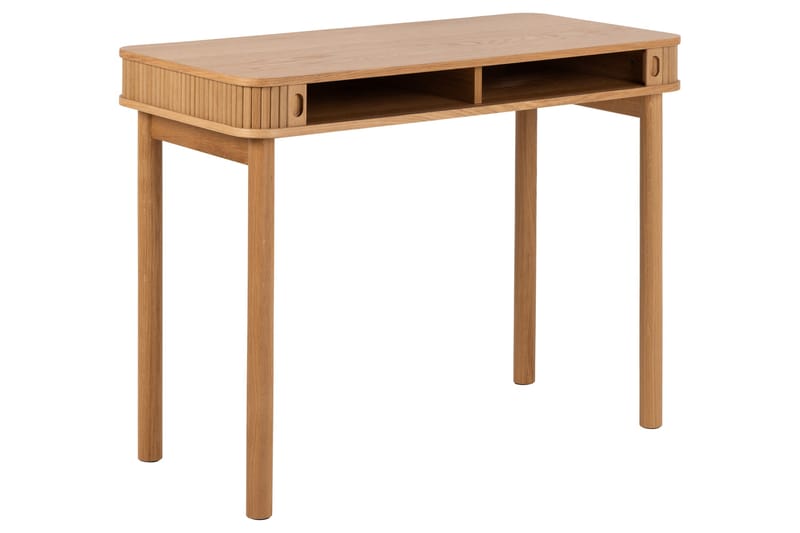 Kirjoituspöytä Samay 100x100 cm - Luonnollinen - Huonekalut - Pöytä & ruokailuryhmä - Työpöytä - Tietokonepöytä