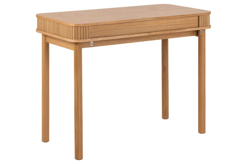 Kirjoituspöytä Samay 100x100 cm - Luonnollinen - Huonekalut - Pöytä & ruokailuryhmä - Työpöytä - Tietokonepöytä