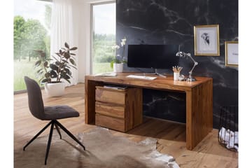 Skrivbord & datorbord Wohnling Trä, Natur - Huonekalut - Pöytä & ruokailuryhmä - Työpöytä - Kirjoituspöytä