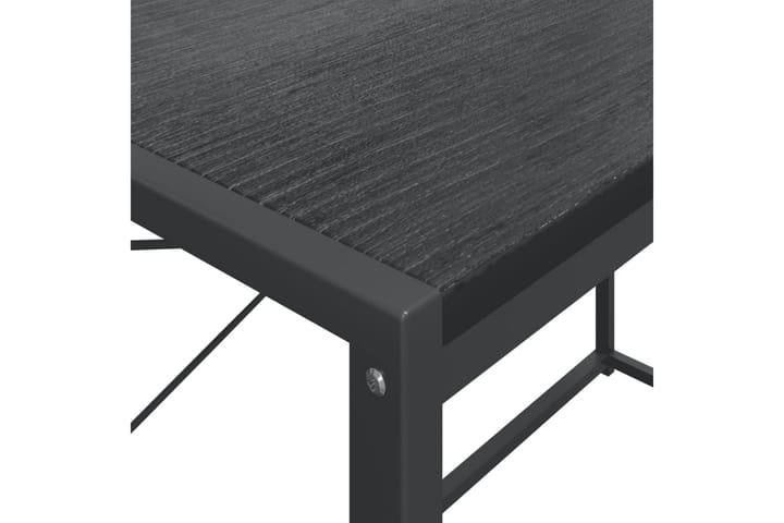 Tietokonepöytä musta 110x60x138 cm lastulevy - Musta - Tietokonepöytä
 - Kirjoituspöytä