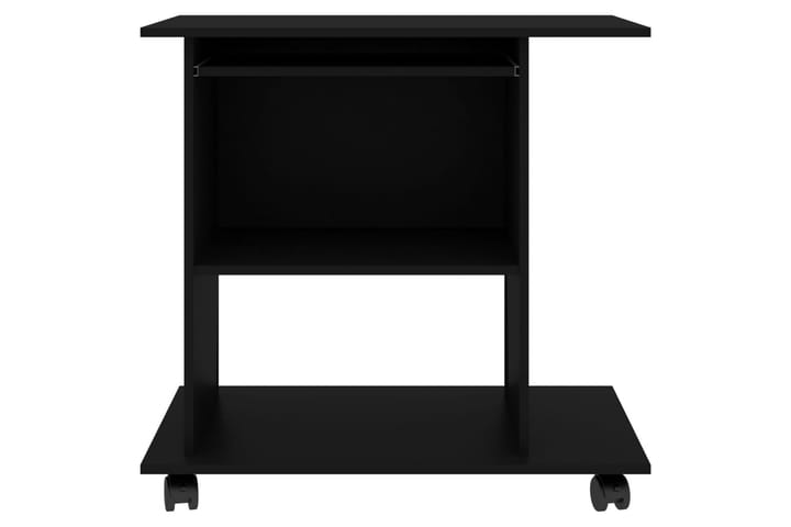 Tietokonepöytä musta 80x50x75 cm lastulevy - Musta - Tietokonepöytä
 - Kirjoituspöytä