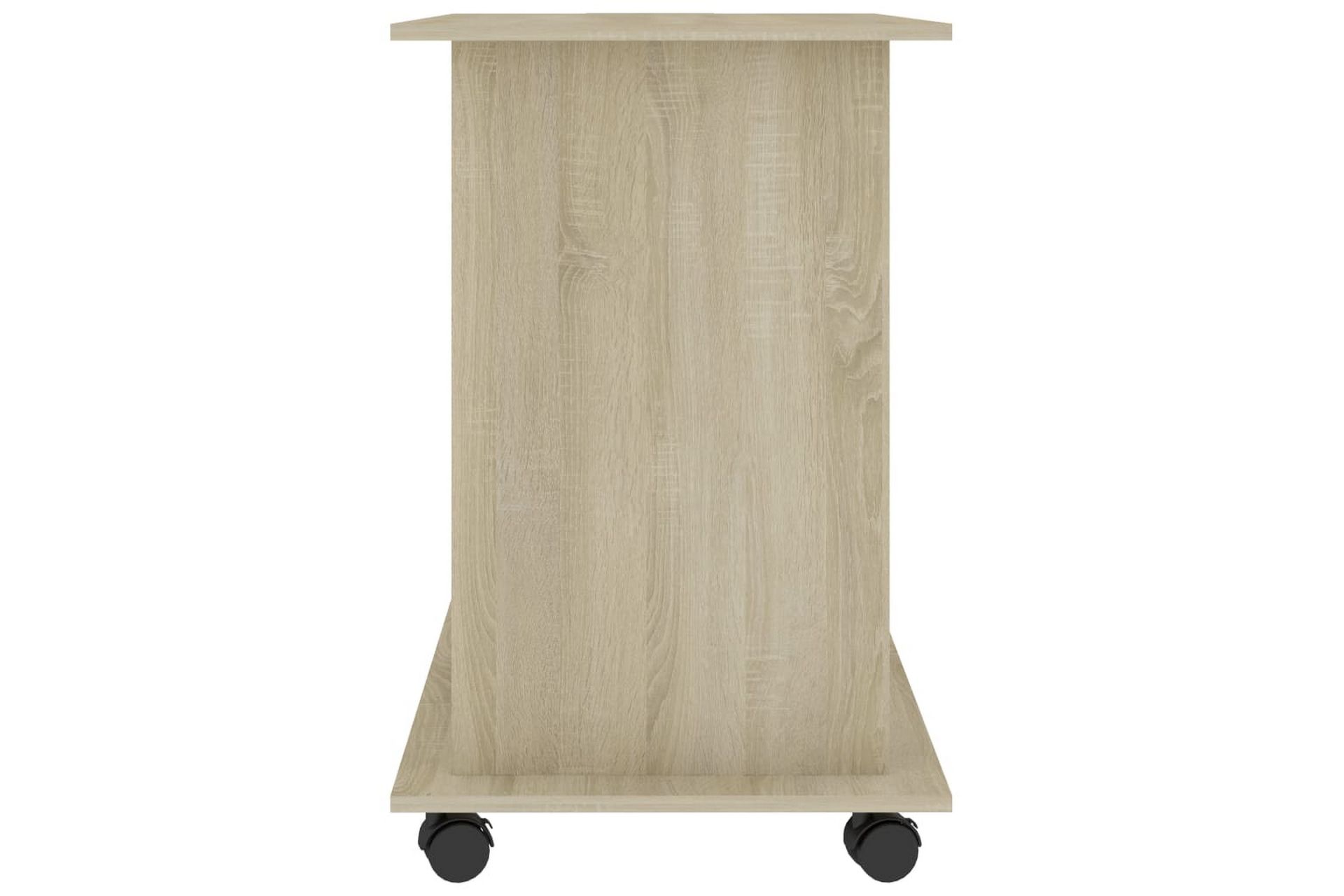 Tietokonepöytä Sonoma-tammi 80x50x75 cm lastulevy - Ruskea - Huonekalut - Pöytä & ruokailuryhmä - Työpöytä
 - Kirjoituspöytä