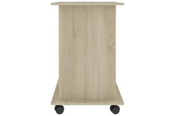 Tietokonepöytä Sonoma-tammi 80x50x75 cm lastulevy - Ruskea - Huonekalut - Pöytä & ruokailuryhmä - Työpöytä
 - Kirjoituspöytä