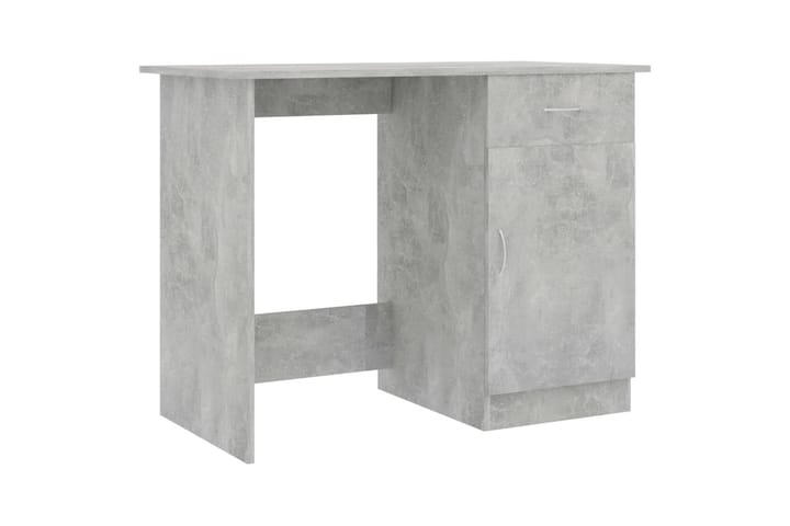 Työpöytä betoninharmaa 100x50x76 cm lastulevy - Harmaa - Tietokonepöytä
 - Kirjoituspöytä