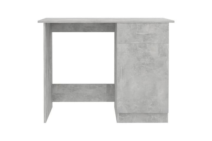 Työpöytä betoninharmaa 100x50x76 cm lastulevy - Harmaa - Tietokonepöytä
 - Kirjoituspöytä